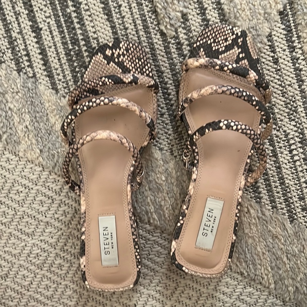 Steven Snack Skin Sandals